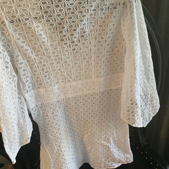 EUC Anne Fontaine Pamela Eyelet Dress - Picture 6 of 7